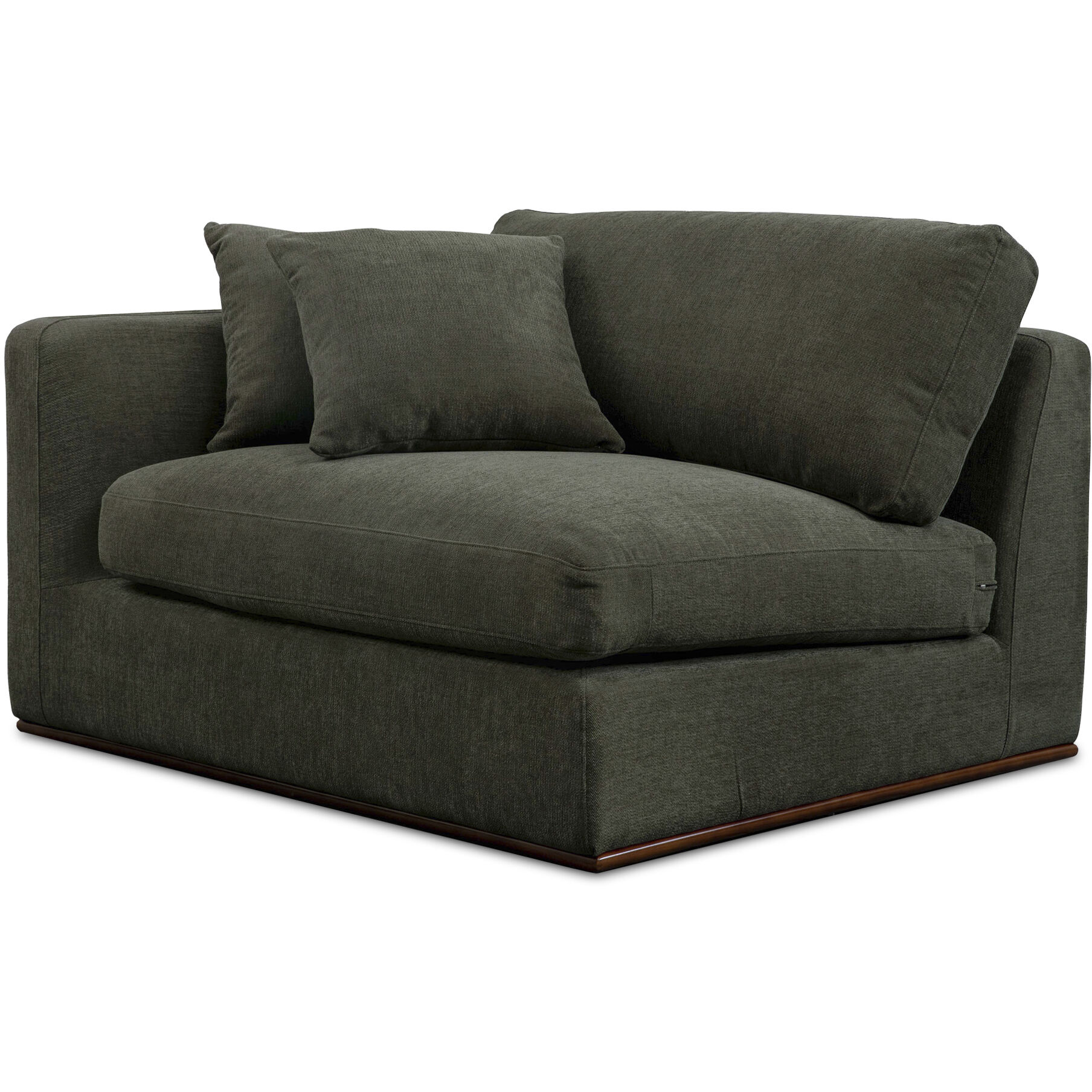 Rue Green Left Arm Facing Chair